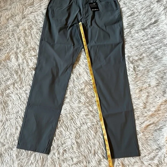 Eddie Bauer Women's Rainier Pants straight pant graphite size 4 - Picture 9 of 14